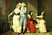 Louis Leopold  Boilly ce qui allume lamour leteint USA oil painting artist